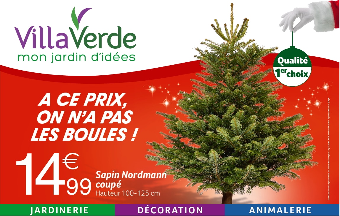 PROMOTION SAPIN DE NOEL Villaverde Aix en Provence